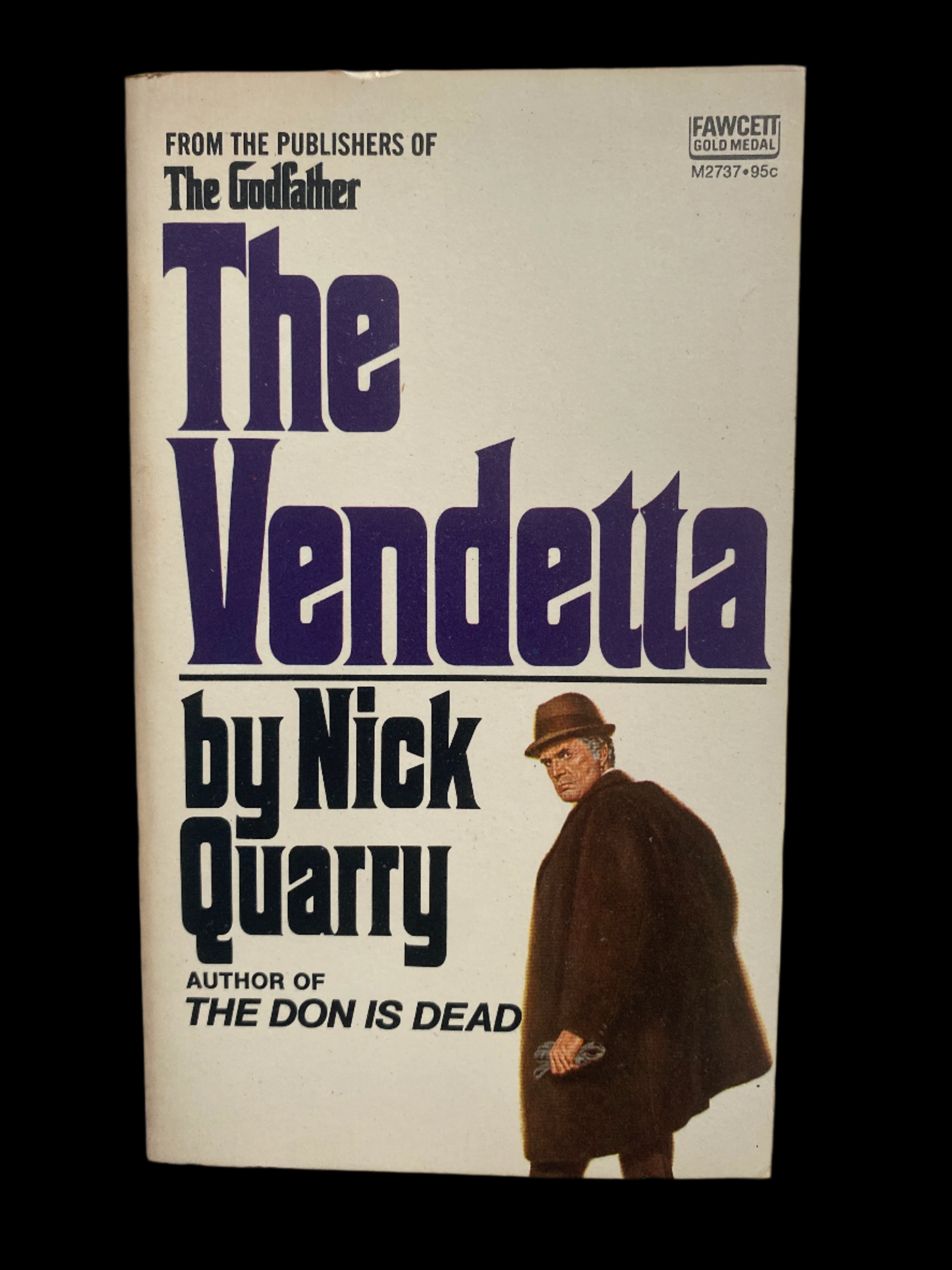The Vendetta by Nick Quarry (1958) RARE