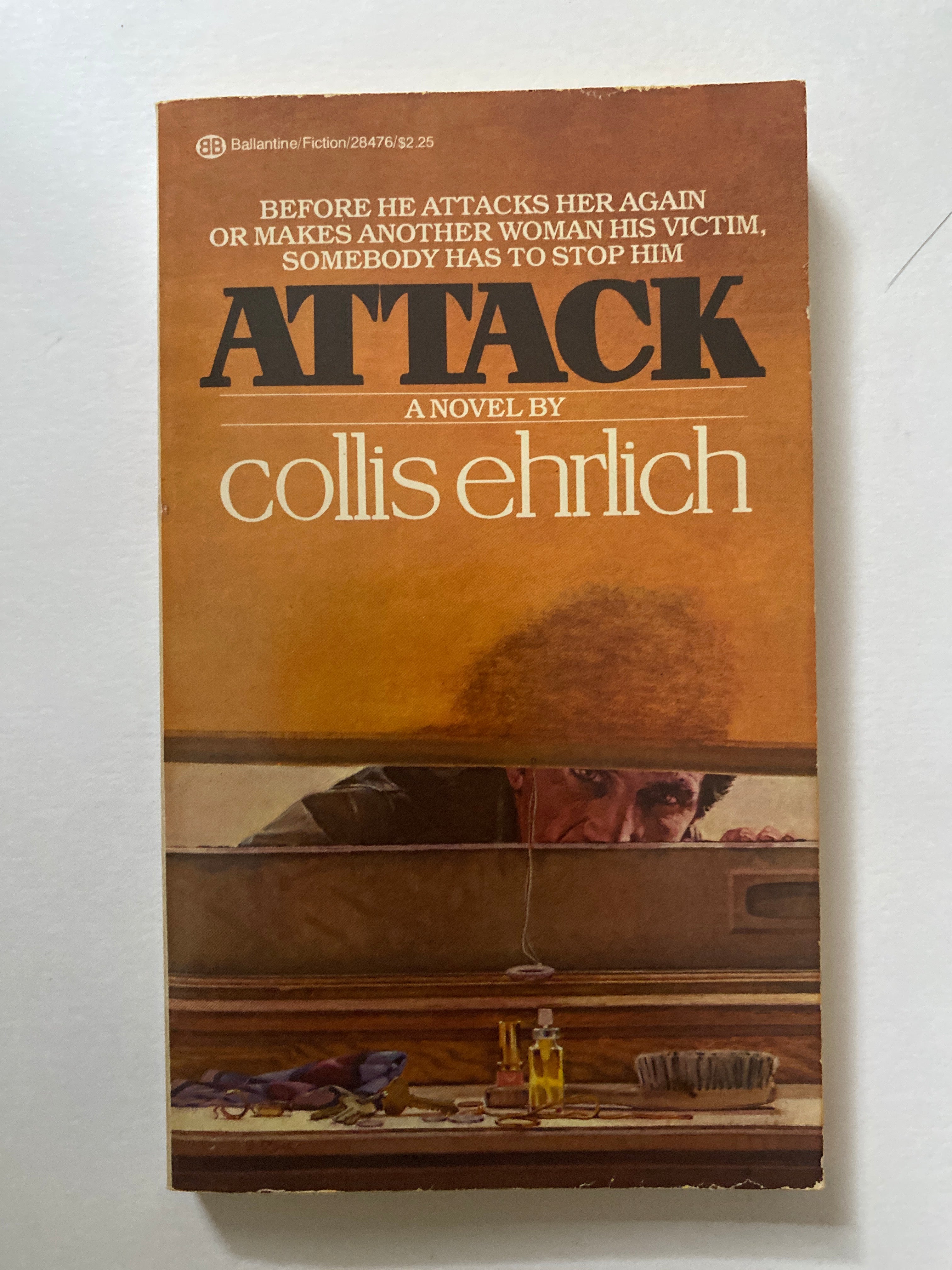 Attack by Collis Ehrich FIRST EDITION OUT OF PRINT VINTAGE