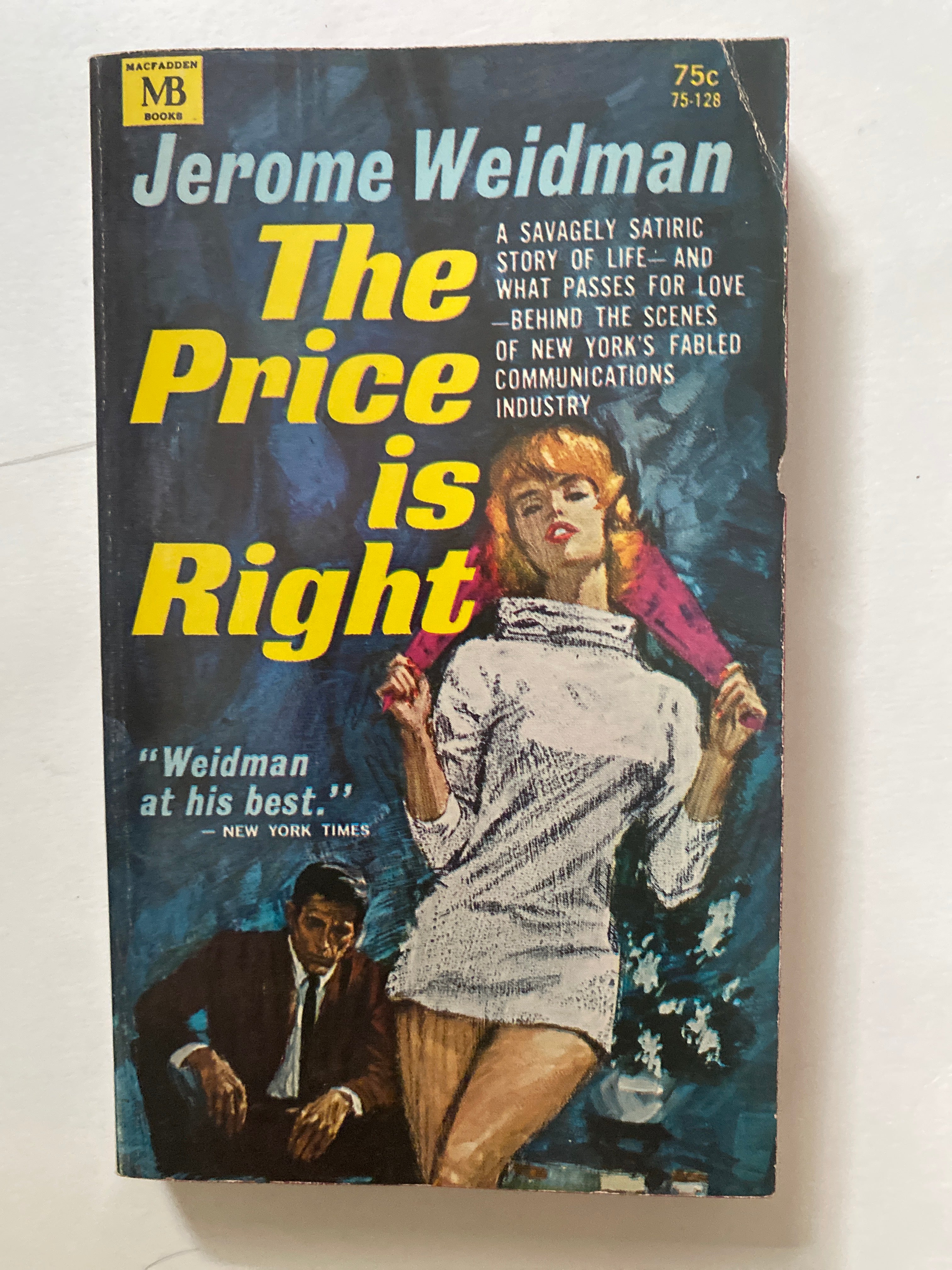The Price is Right by Jerome Weidman ERTEMELY RARE VINTAGE