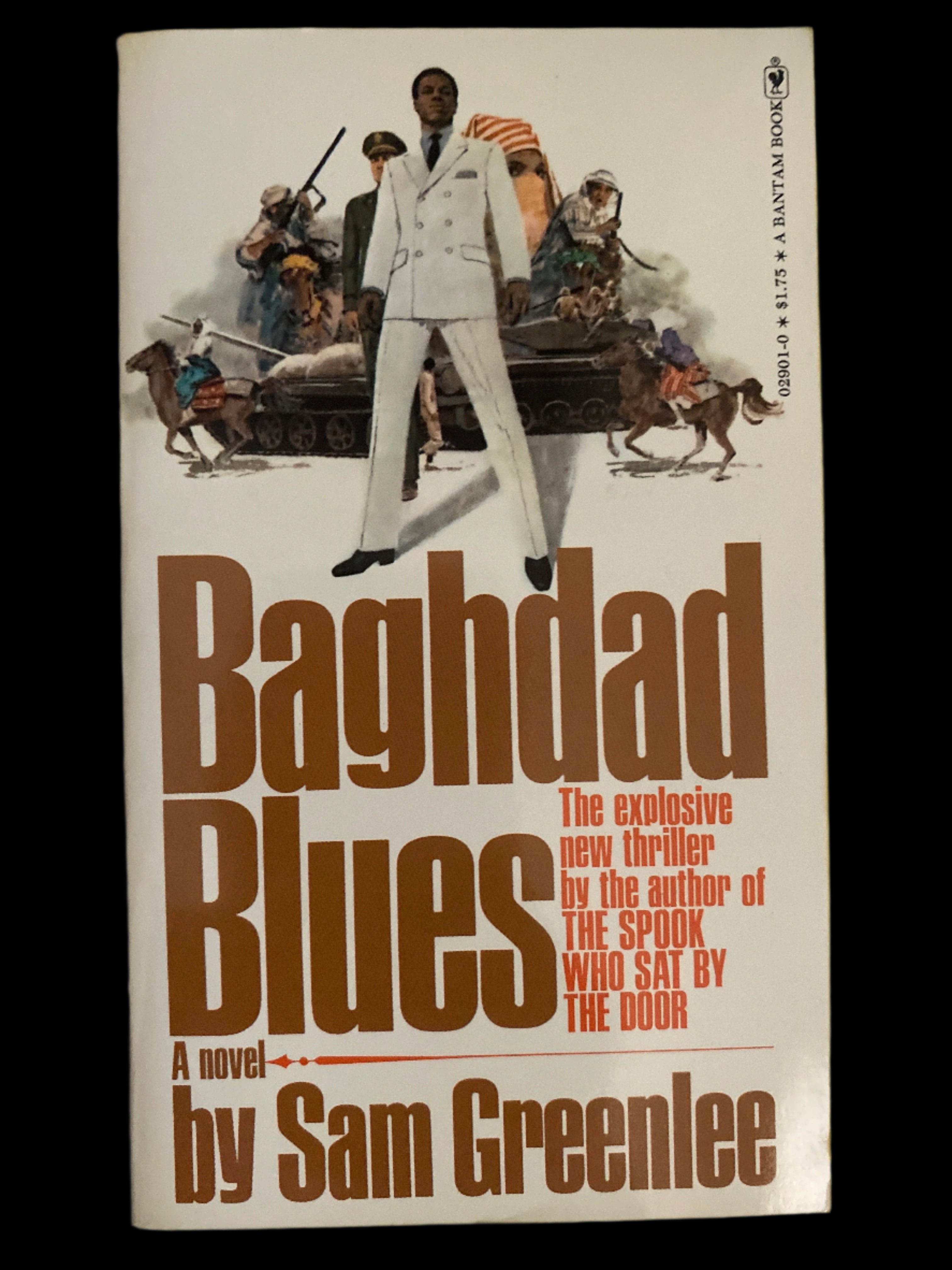 Baghdad Blues by Sam Greenlee (1976) RARE OUT-OF-PRINT