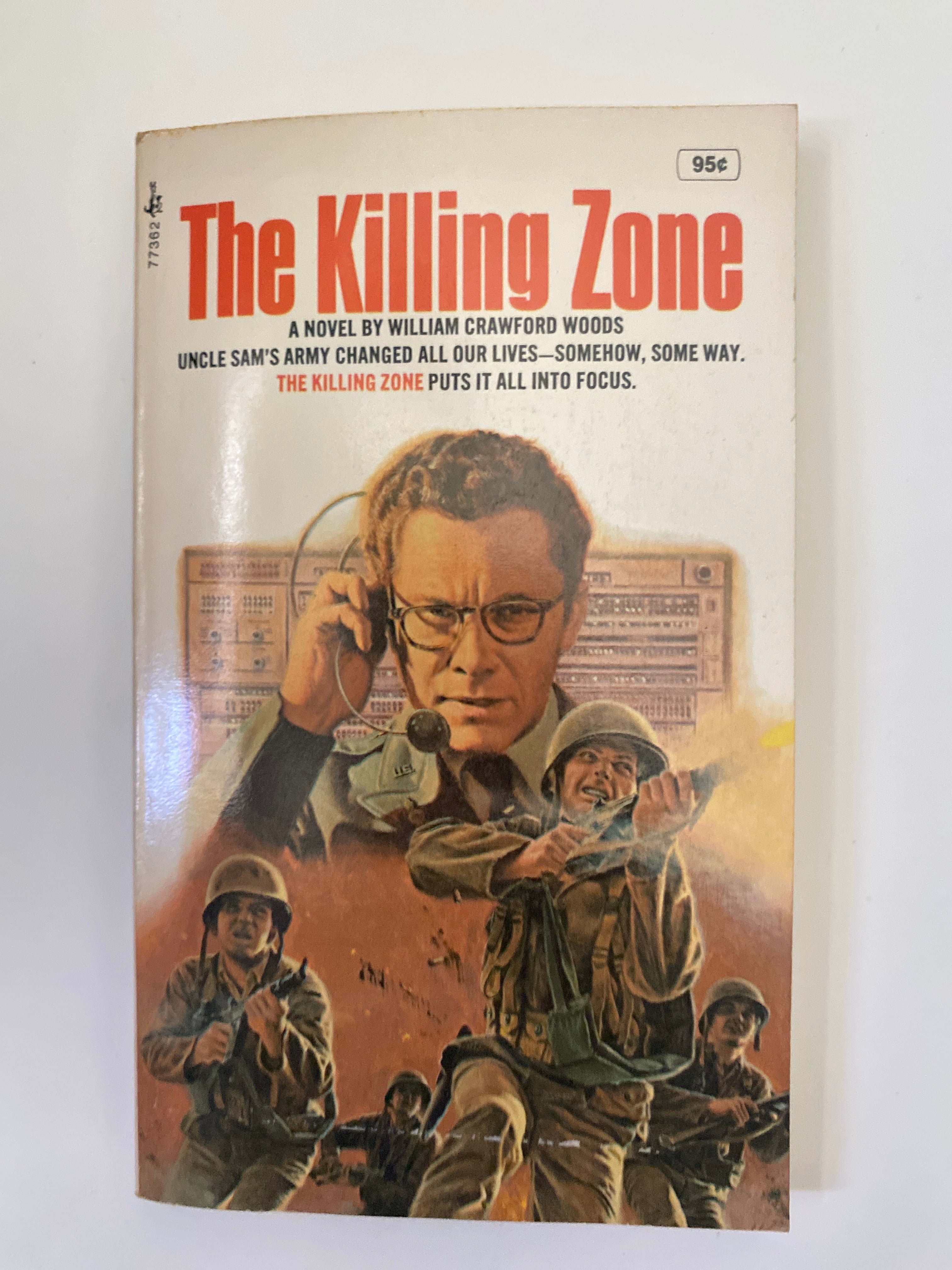 The Killing Zone by Crawford Woods, 1970 – rare Vietnam War novel
