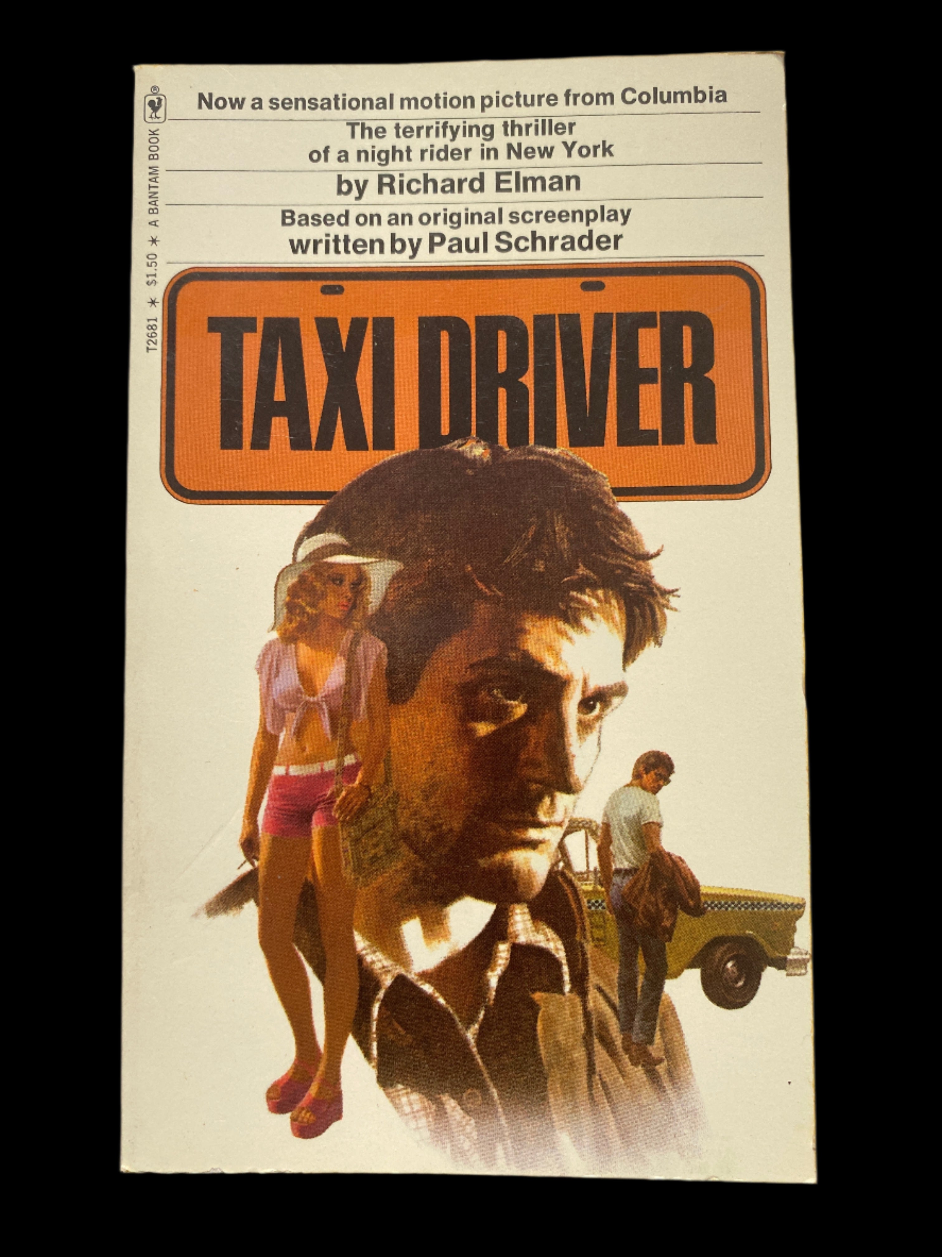 Taxi Driver by Richard Elman (1976) RARE