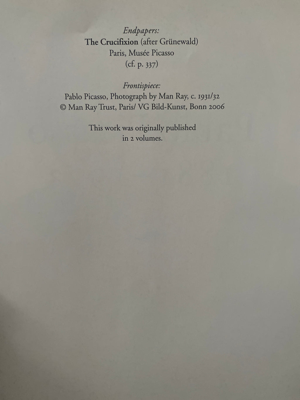 Picasso: The Works 1890–1936 by Ingo F. Walther, 1992, oversized edition TASCHEN