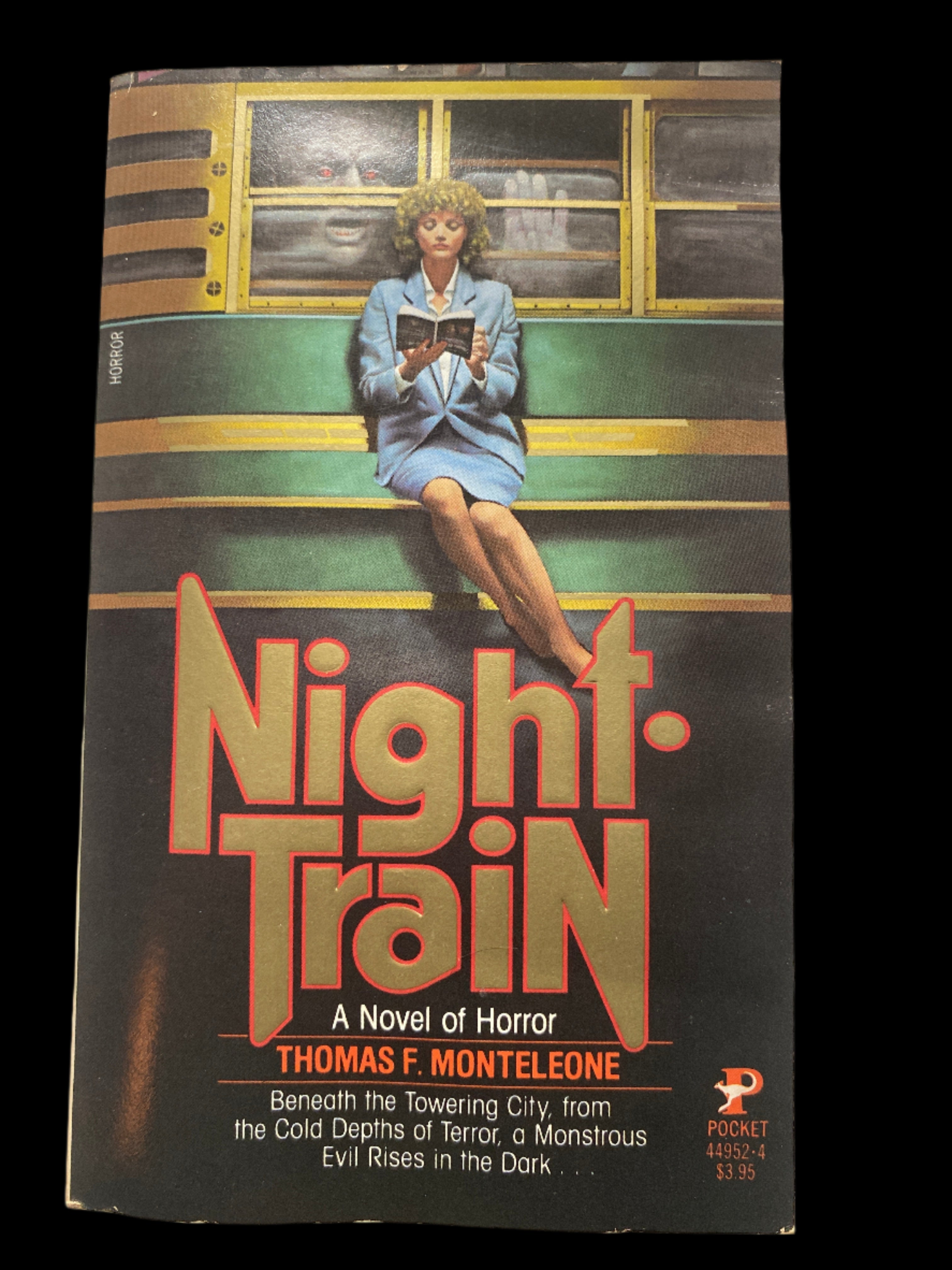 Night Train by Thomas Monteleone (1985) RARE