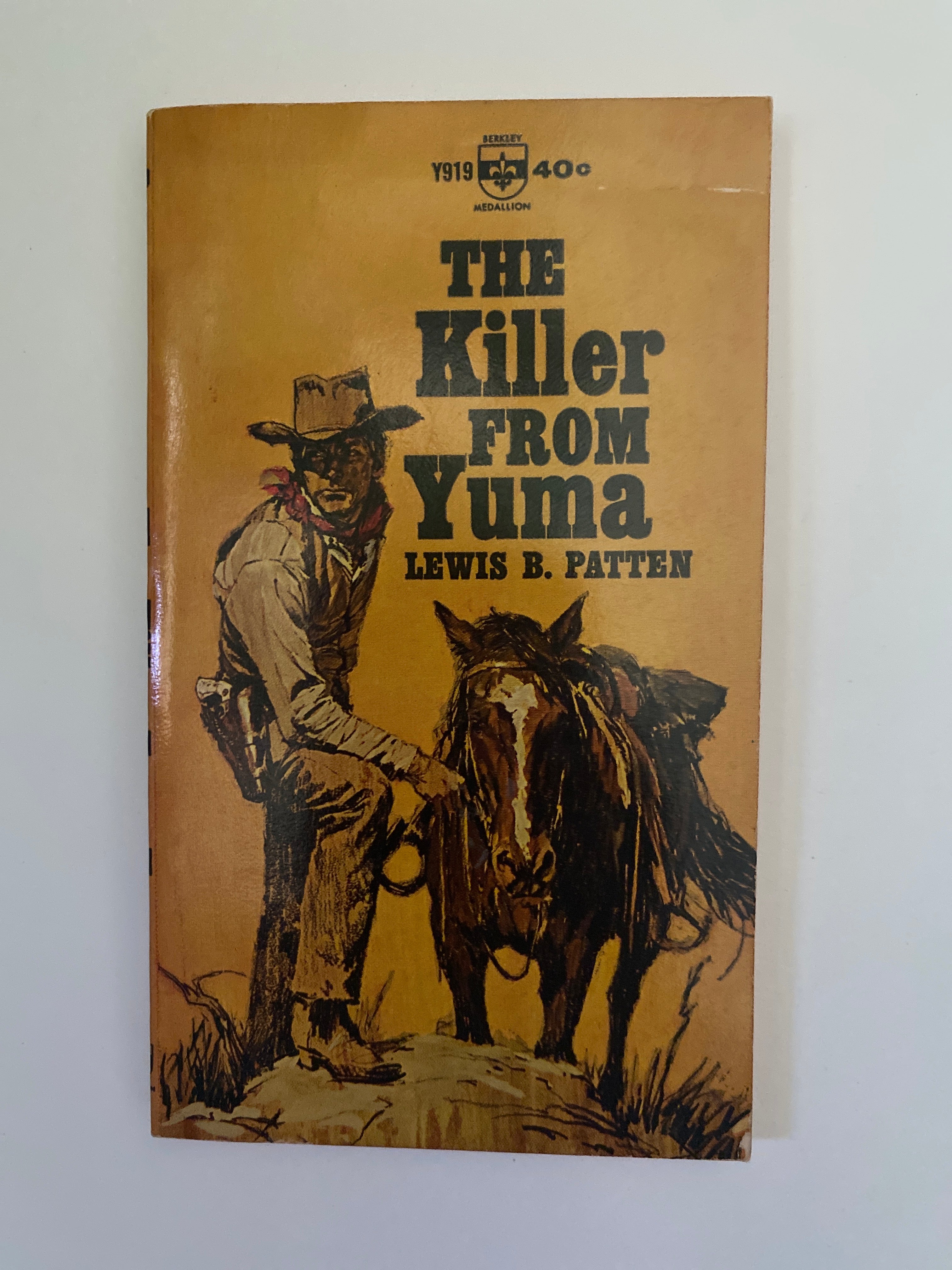 The Killer from Yuma by Lewis Patten, 1964 – vintage original western COLLECTOR